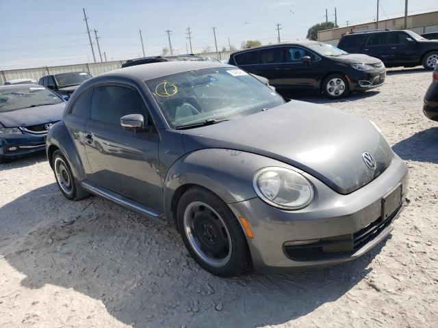 3VWJP7AT8CM606596 - 2012 VOLKSWAGEN BEETLE GRAY photo 4