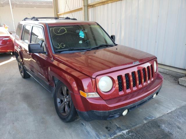 1C4NJPFA3ED679452 - 2014 JEEP PATRIOT LATITUDE RED photo 1