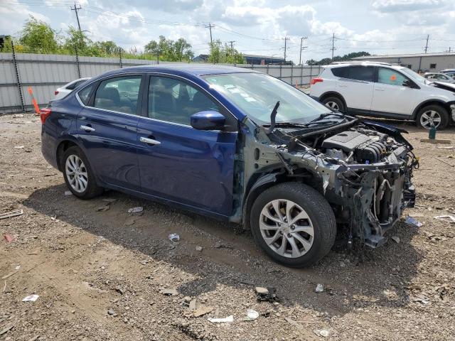 3N1AB7AP9KY324935 - 2019 NISSAN SENTRA S Mavi foto 4