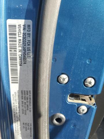 2C3CDZFJ4PH546574 - 2023 DODGE CHALLENGER R/T SCAT PACK BLUE photo 13