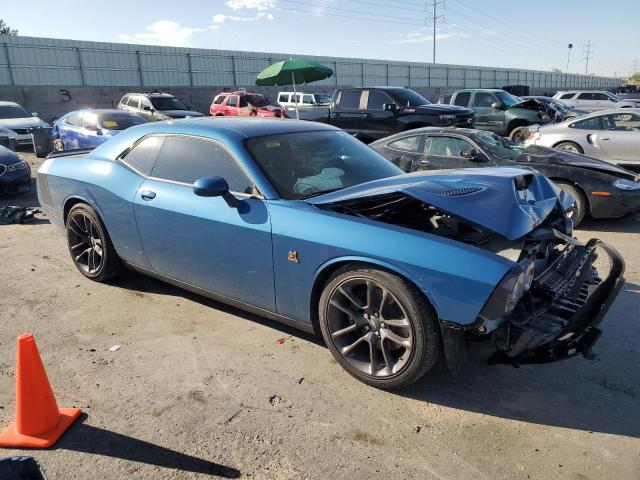 2C3CDZFJ4PH546574 - 2023 DODGE CHALLENGER R/T SCAT PACK BLUE photo 4