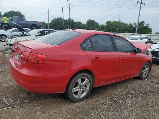 3VWLL7AJ7BM121562 - 2011 VOLKSWAGEN JETTA TDI RED photo 3