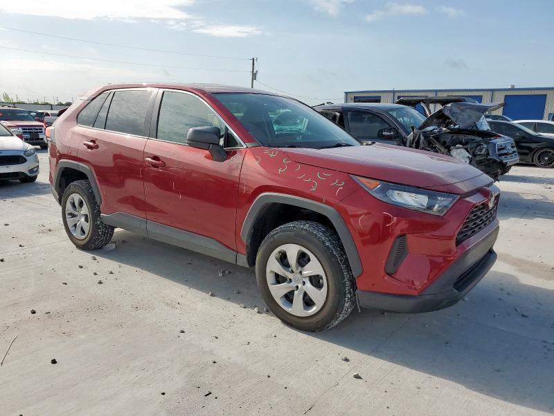 2T3F1RFV6NW304385 - 2022 TOYOTA RAV4 LE BURGUNDY photo 4