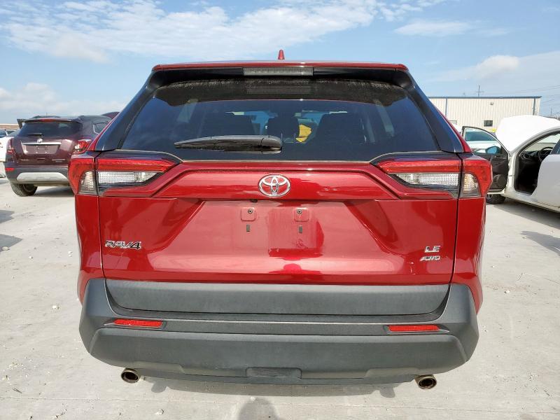 2T3F1RFV6NW304385 - 2022 TOYOTA RAV4 LE BURGUNDY photo 6