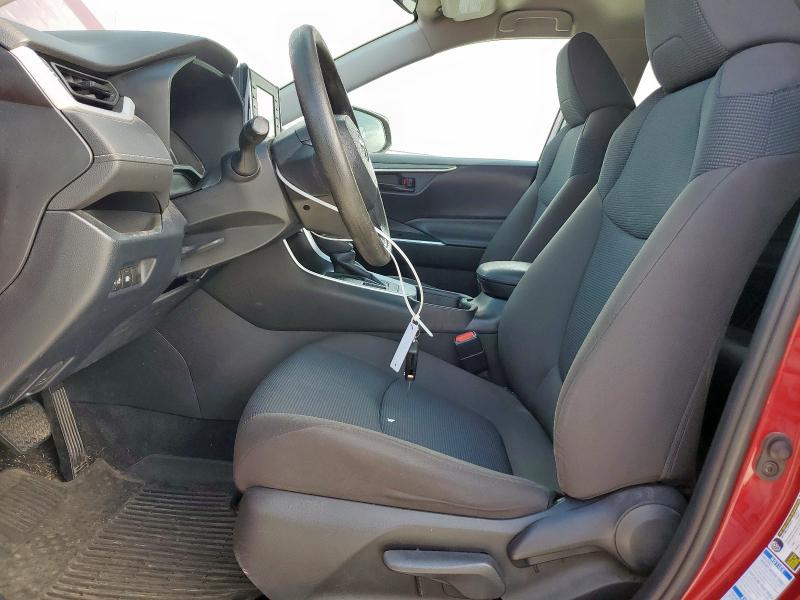 2T3F1RFV6NW304385 - 2022 TOYOTA RAV4 LE BURGUNDY photo 7