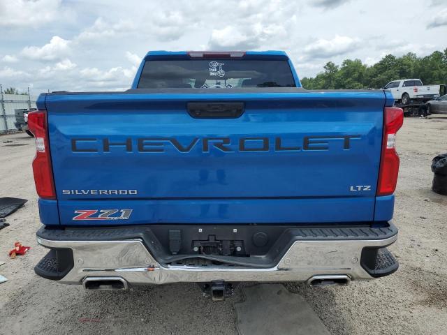 1GCUDGEL9NZ534120 - 2022 CHEVROLET SILVERADO K1500 LTZ BLUE photo 6