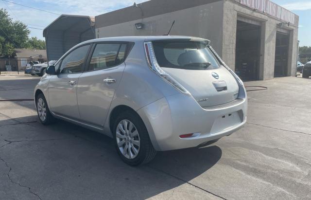 1N4AZ0CP9DC420594 - 2013 NISSAN LEAF S SILVER photo 3