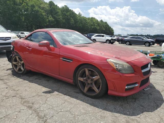 WDDPK4HA7EF087581 - 2014 MERCEDES-BENZ SLK 250 RED photo 4