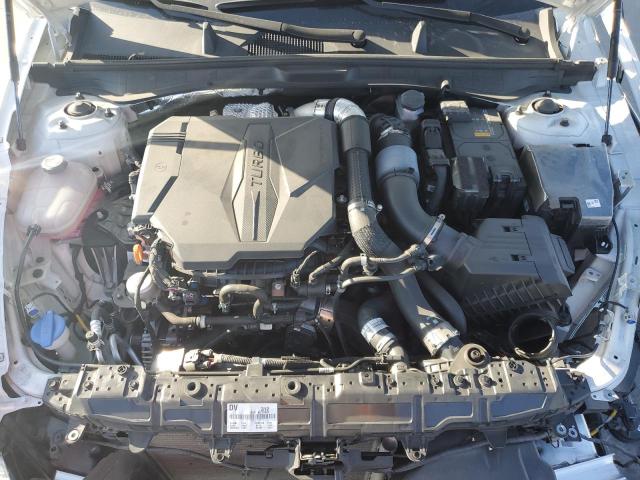 KMHL14JC1NA233649 - 2022 HYUNDAI SONATA N LINE WHITE photo 11