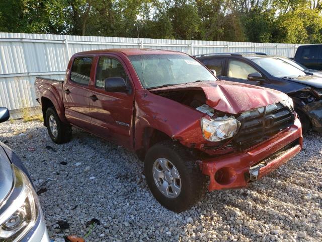 5TEJU62N07Z327819 - 2007 TOYOTA TACOMA DOUBLE CAB PRERUNNER RED photo 4