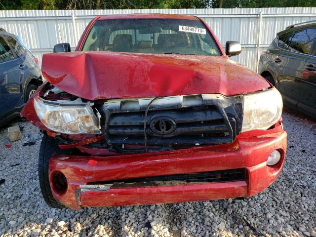 5TEJU62N07Z327819 - 2007 TOYOTA TACOMA DOUBLE CAB PRERUNNER RED photo 5