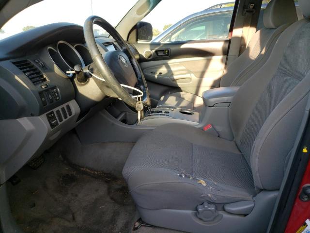 5TEJU62N07Z327819 - 2007 TOYOTA TACOMA DOUBLE CAB PRERUNNER RED photo 7