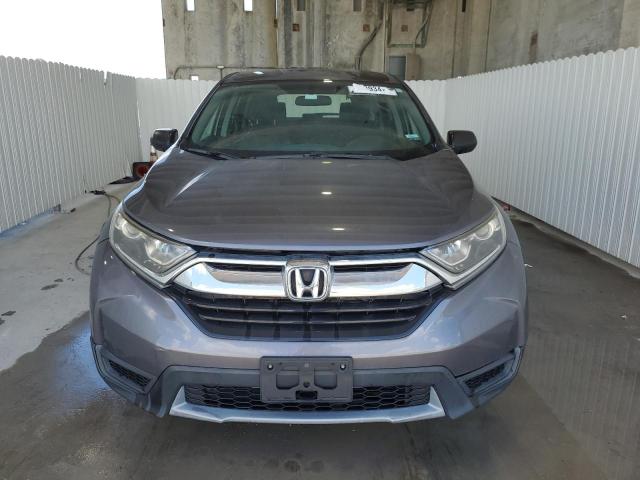 2HKRW6H31JH205385 - 2018 HONDA CR-V LX GRAY photo 5