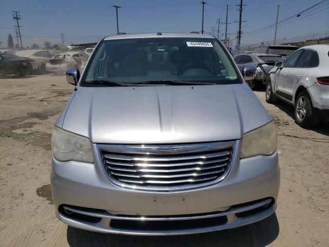 2A4RR8DG4BR635616 - 2011 CHRYSLER TOWN & COU TOURING L SILVER photo 5
