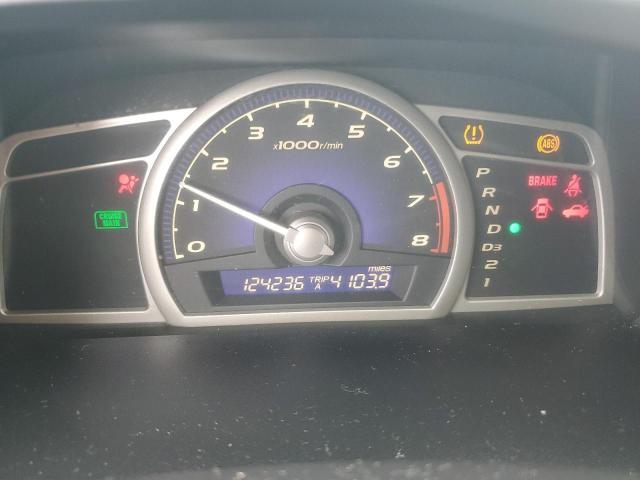 19XFA1F66AE050385 - 2010 HONDA CIVIC LX-S ნაცრისფერი ფოტო 9