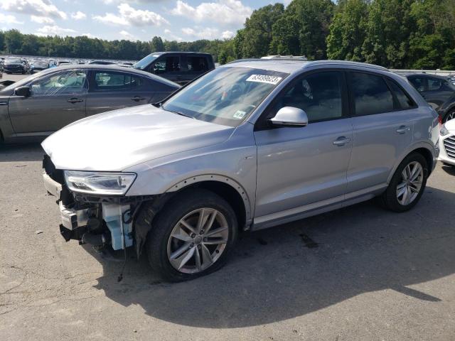 WA1ECCFS4JR035431 - 2018 AUDI Q3 PREMIUM SILVER photo 1