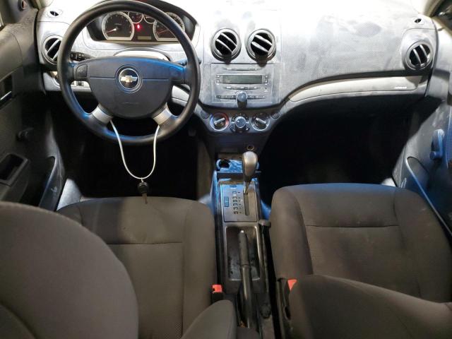 KL1TD56697B166355 - 2007 CHEVROLET AVEO BASE GRAY photo 8