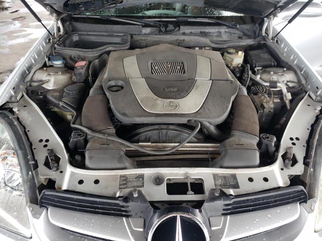 WDBWK56F27F138688 - 2007 MERCEDES-BENZ SLK 350 SILVER photo 11