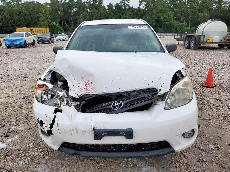 2T1KR32EX5C343663 - 2005 TOYOTA COROLLA MA XR WHITE photo 5
