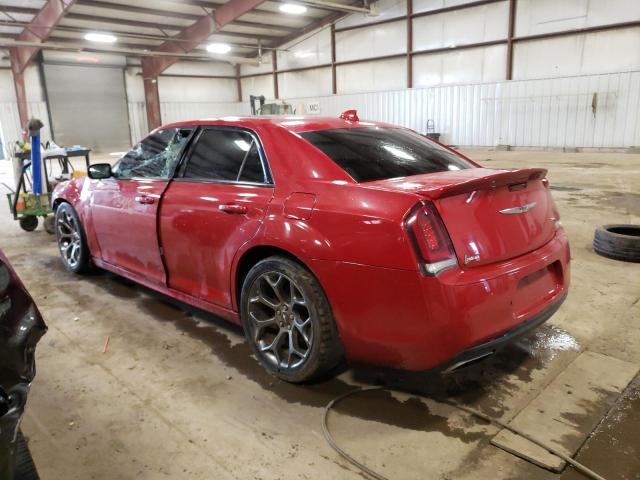 2C3CCABT7GH182436 - 2016 CHRYSLER 300 S RED photo 2