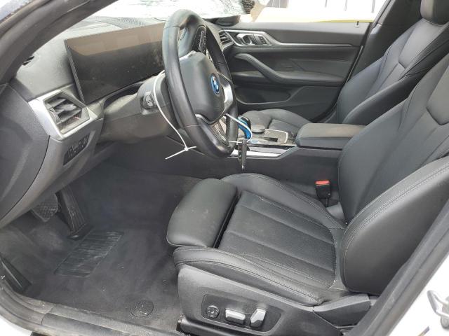 WBY73AW00PFN65261 - 2023 BMW I4 EDRIVE 40 WHITE photo 7