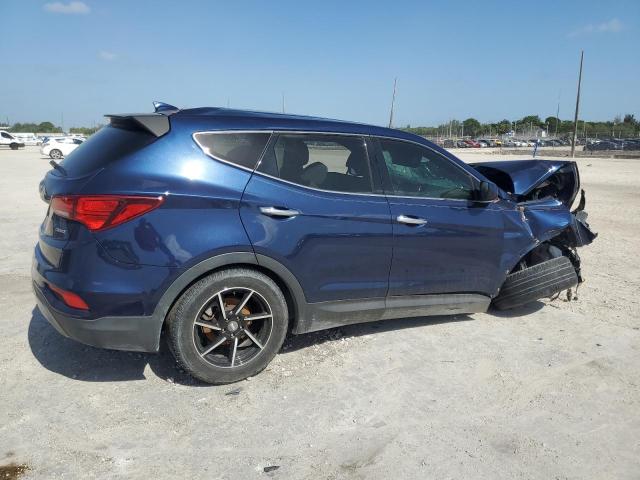 5XYZT3LB4HG455694 - 2017 HYUNDAI SANTA FE SPORT BLUE photo 3