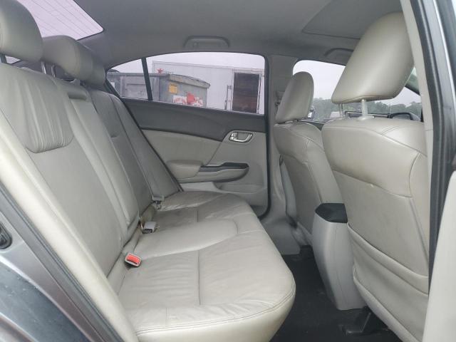 19XFB2F95CE000139 - 2012 HONDA CIVIC EXL GRAY photo 10