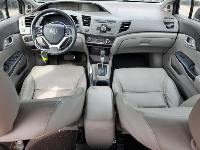 19XFB2F99CE307720 - 2012 HONDA CIVIC EXL შავი ფოტო 8