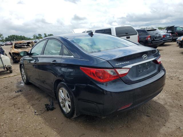 5NPEB4AC5CH399401 - 2012 HYUNDAI SONATA GLS BLACK photo 2