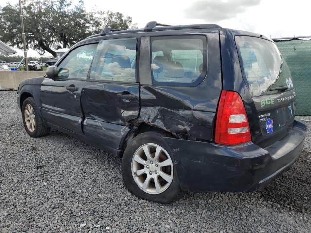 JF1SG65685H743430 - 2005 SUBARU FORESTER 2.5XS Черный фото 2