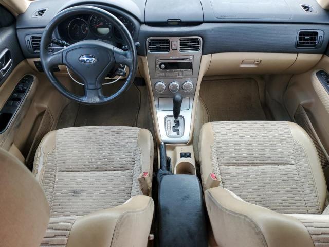 JF1SG65685H743430 - 2005 SUBARU FORESTER 2.5XS Черный фото 8