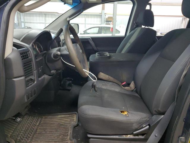 1N6BA07D99N310143 - 2009 NISSAN TITAN XE BLUE photo 7