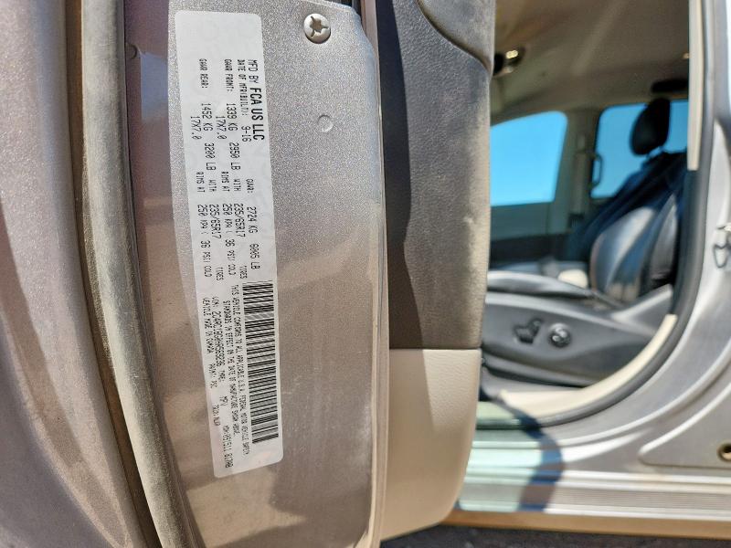 2C4RC1BG0HR569236 - 2017 CHRYSLER PACIFICA TOURING L SILVER photo 13