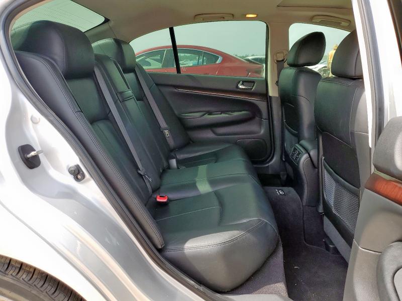 JN1CV6AP8CM936705 - 2012 INFINITI G37 BASE SILVER photo 11