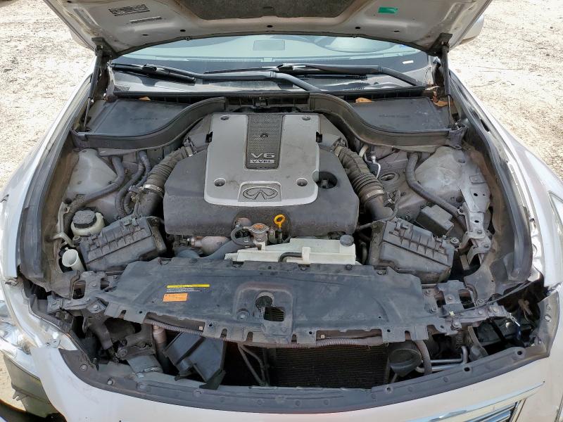 JN1CV6AP8CM936705 - 2012 INFINITI G37 BASE SILVER photo 12