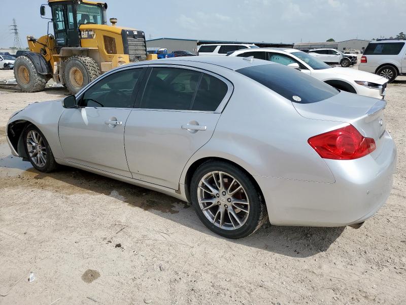 JN1CV6AP8CM936705 - 2012 INFINITI G37 BASE SILVER photo 2