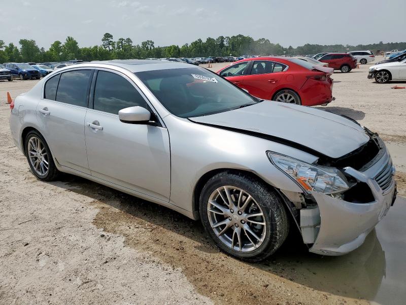 JN1CV6AP8CM936705 - 2012 INFINITI G37 BASE SILVER photo 4