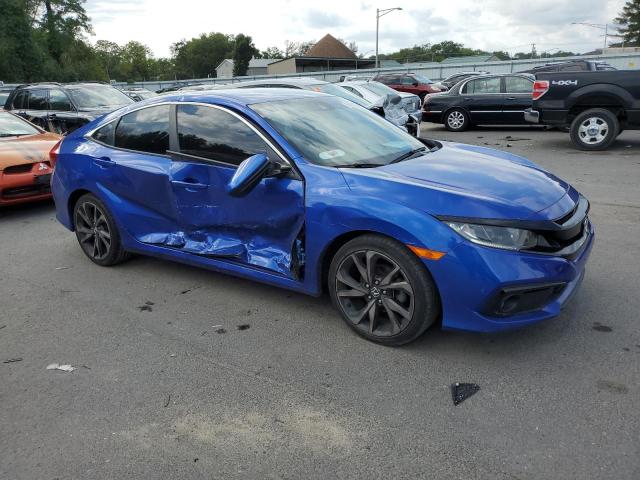 2HGFC2F8XKH523875 - 2019 HONDA CIVIC SPORT 蓝色 照片 4