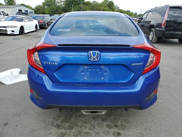 2HGFC2F8XKH523875 - 2019 HONDA CIVIC SPORT 蓝色 照片 6