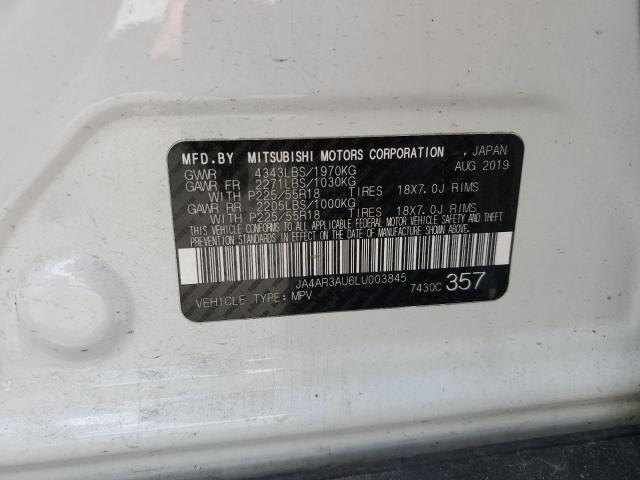 JA4AR3AU6LU003845 - 2020 MITSUBISHI OUTLANDER SPORT ES Ақ фото 13