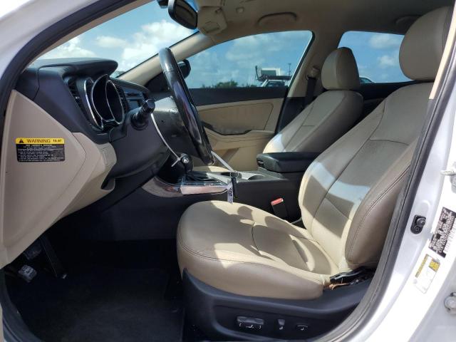 5XXGN4A71DG203602 - 2013 KIA OPTIMA EX თეთრი ფოტო 7