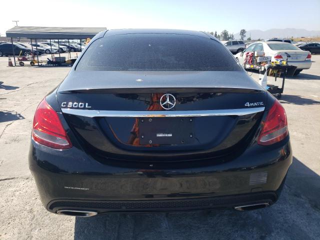 55SWF4KB8GU104597 - 2016 MERCEDES-BENZ C 300 4MATIC BLACK photo 6