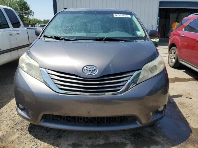 5TDYK3DC1DS389088 - 2013 TOYOTA SIENNA XLE GRAY photo 5