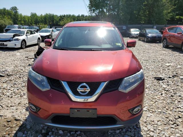 5N1AT2MV5GC751712 - 2016 NISSAN ROGUE S BURGUNDY photo 5