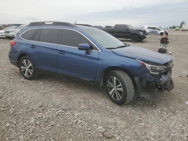 4S4BSANC8K3362294 - 2019 SUBARU OUTBACK 2.5I LIMITED BLUE photo 4