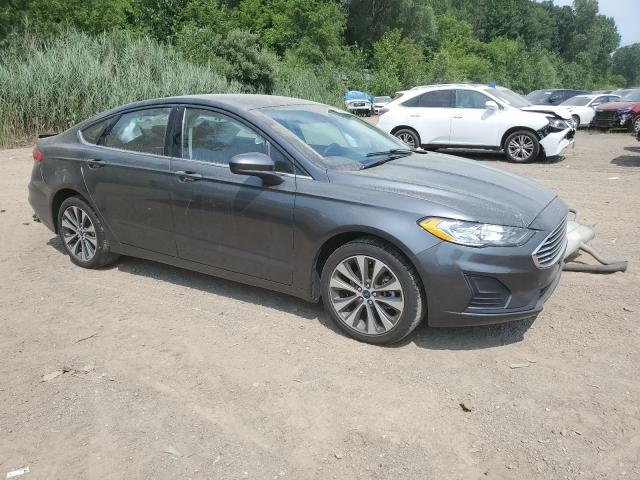 3FA6P0T95LR198438 - 2020 FORD FUSION SE GRAY photo 4