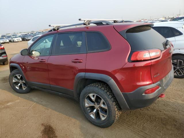 1C4PJMBB5HW536145 - 2017 JEEP CHEROKEE TRAILHAWK ბურგუნდია ფოტო 2