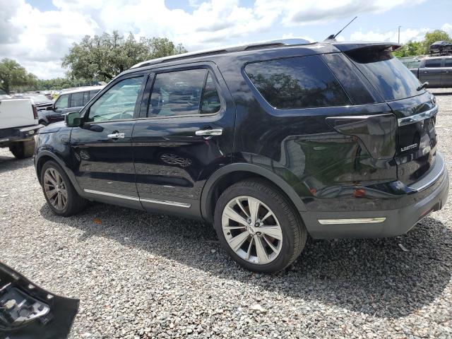 1FM5K7F89KGB41578 - 2019 FORD EXPLORER LIMITED BLACK photo 2