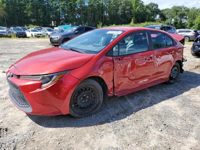 5YFEPMAE1MP178580 - 2021 TOYOTA COROLLA LE RED photo 1