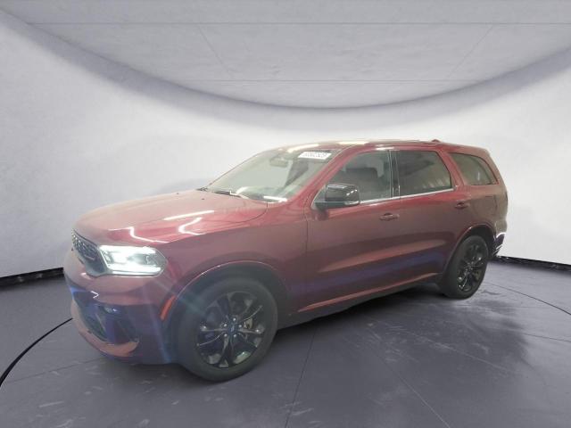 1C4RDHDG9MC633991 - 2021 DODGE DURANGO GT RED photo 1